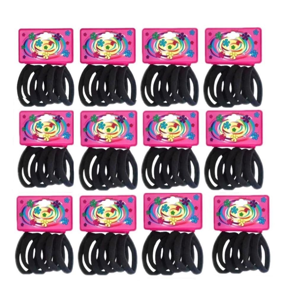 KIT 72 xuxinha de meia para cabelo Elásticos de Cabelo feminina