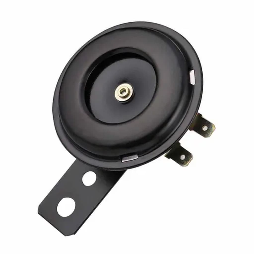 Buzina Universal para Moto Modelo Paquerinha 12V Preto
