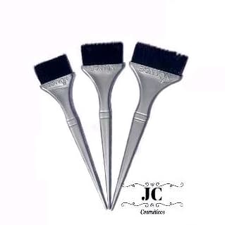 kit 3 pincéis Nuance de cerdas pretas P M G