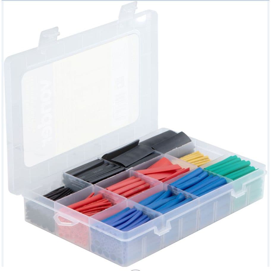 Kit Tubo Isolante Termorretrateis 560 Peças Vonder