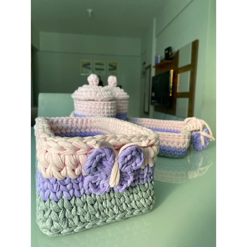 Kit higiene para quarto do bebê
