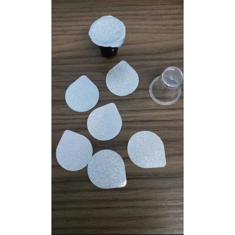 Lacre selo para copinho santa ceia 36 mm pacote 100 unidades