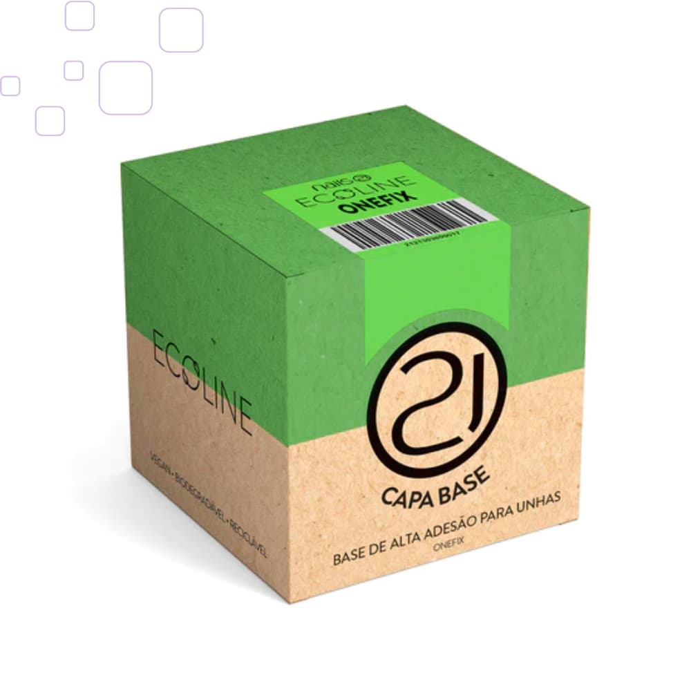 Capa Base One Fix Ecoline Nails 21 - 13g Cores variadas