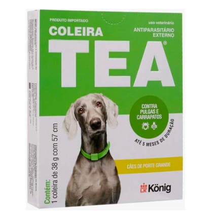 Coleira Antipulgas Konig Tea 327 Tam G - 57cm