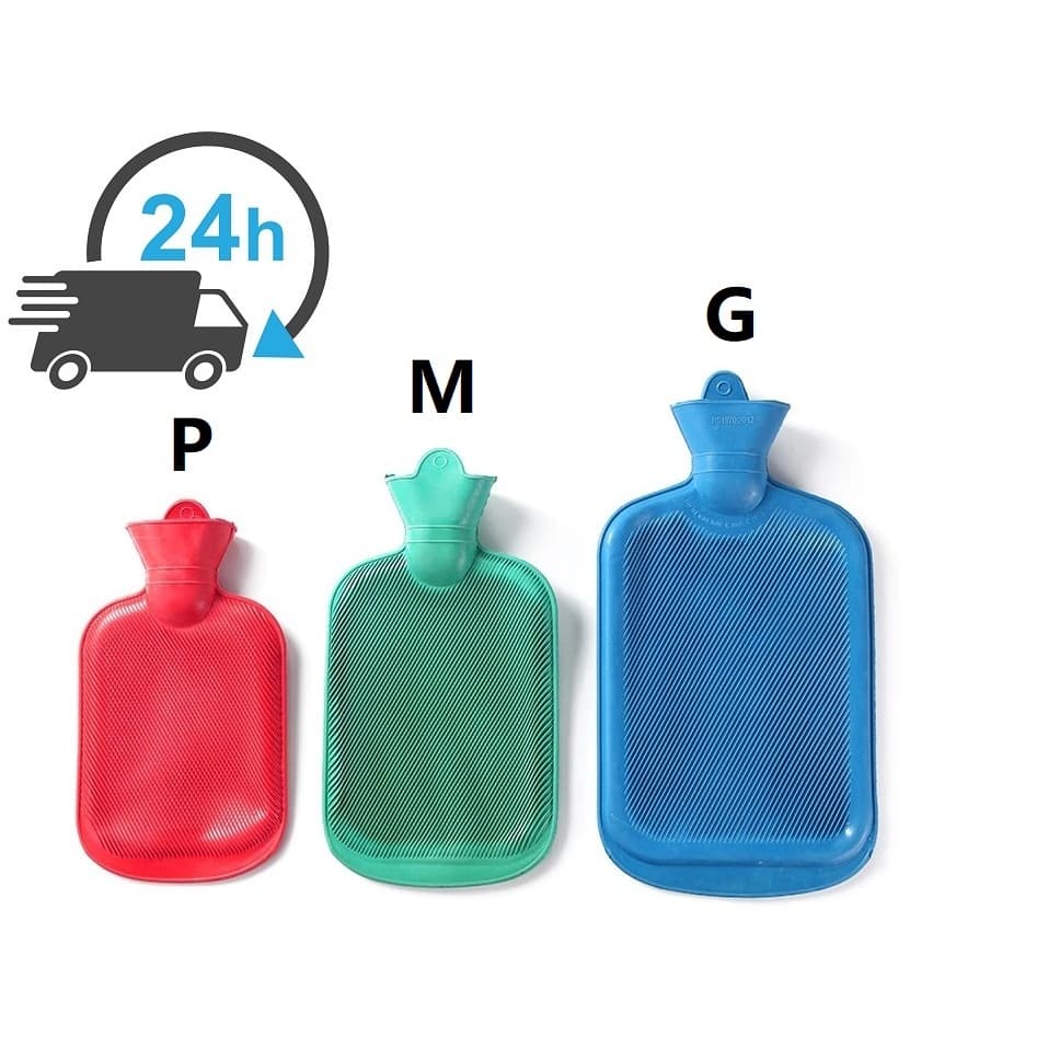 Bolsa Térmica Compressa Água Quente Fria Borracha Dor Cólica Dores 2 Litros Cólica De até 2000ml