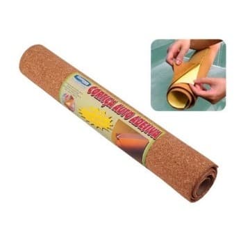 Folha Placa Cortiça Adesiva 60x45cm 1,6mm Em Rolo - Cortiarte