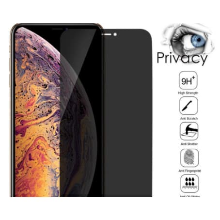 Película  Privacidade  3D  De Vidro Para  iPhone  X  XS  XR  11 12 13 Mini Plus Pro Max  01IP  -  PL01