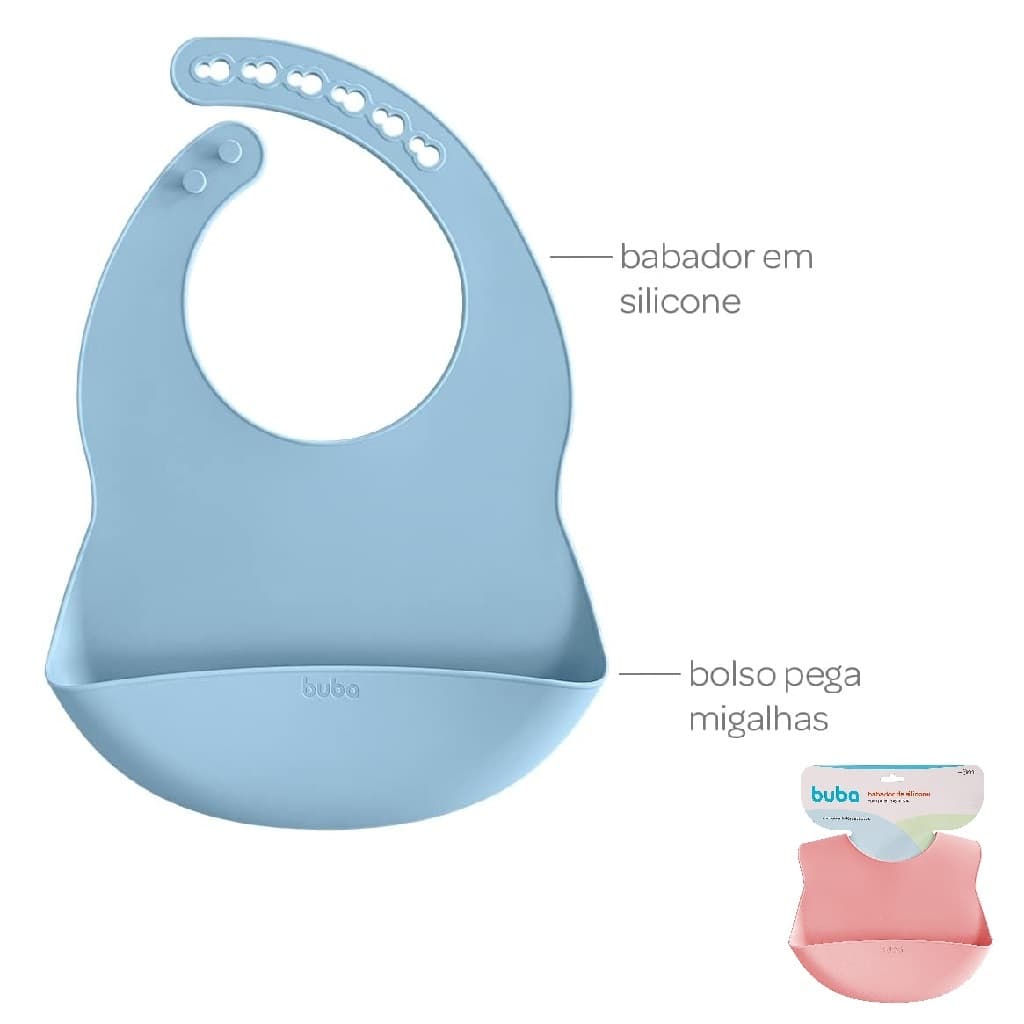 Babador Pega Migalhas em Silicone