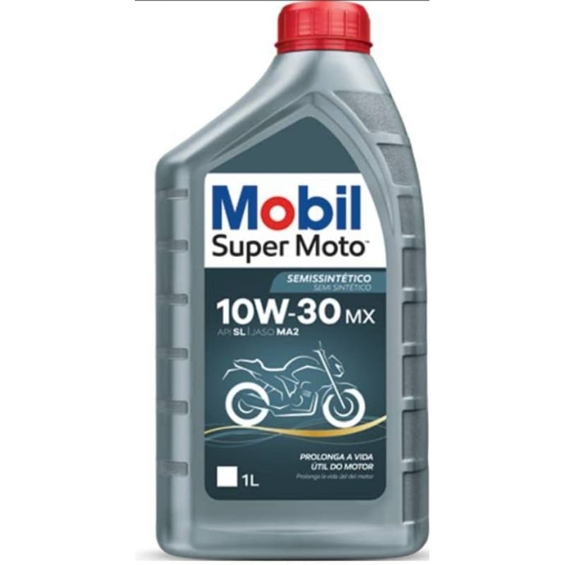 Óleo Mobil 10W30 semi sintético  Ou Filtro de Oleo Para Twister, Cb 300, Xre 300  API SL / JASO MA2