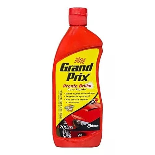 Cera Liquida Grand Prix Pronto Brilho 200ml Johnson