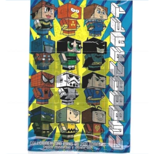 Cubeecraft Bonecos - Boneco Cubee Craft Para Montar