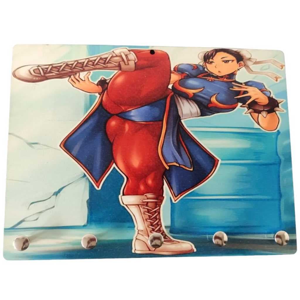 Porta Chaves Anime  15cm X 20cm com chaveiros