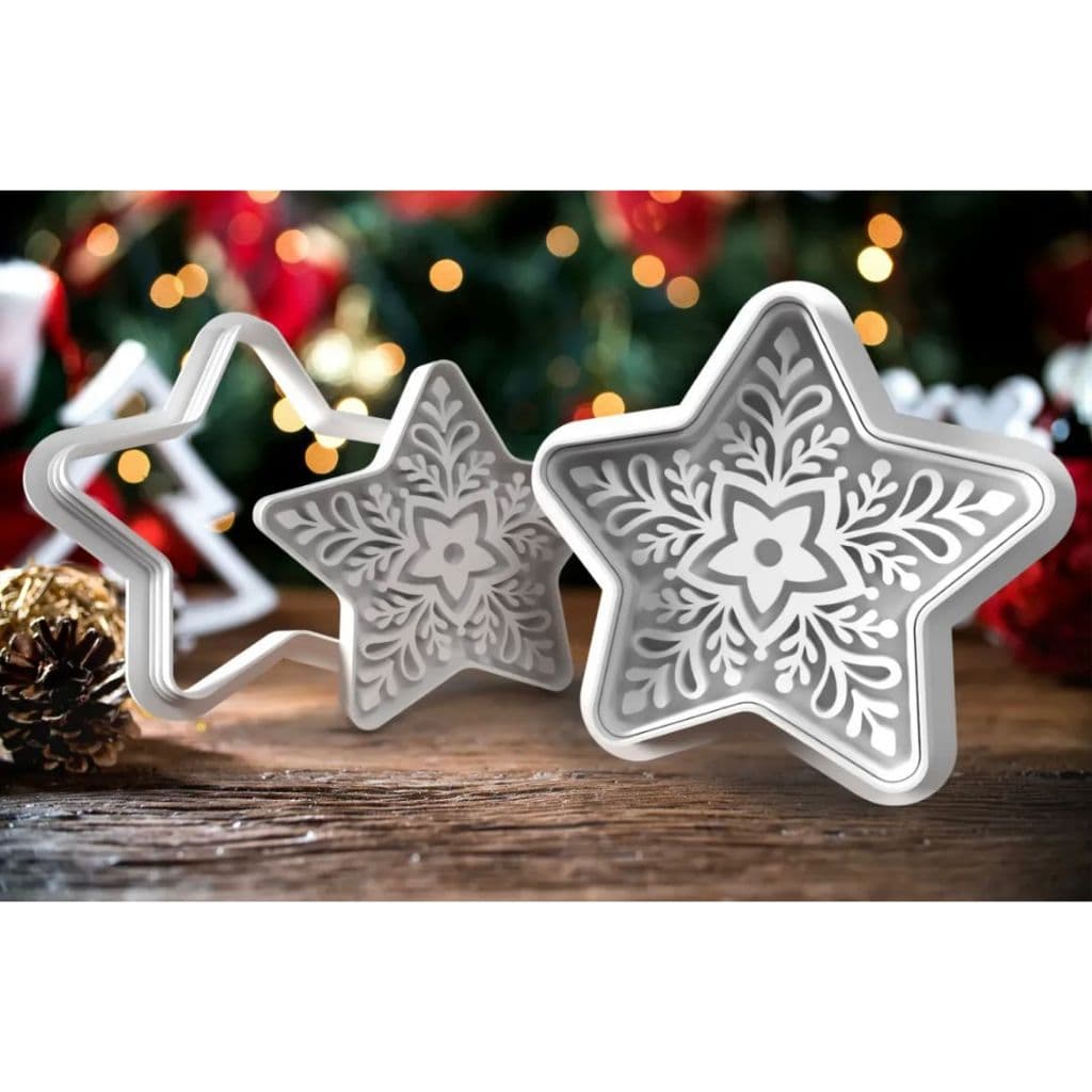 2 Cortadores de Biscoito Natal