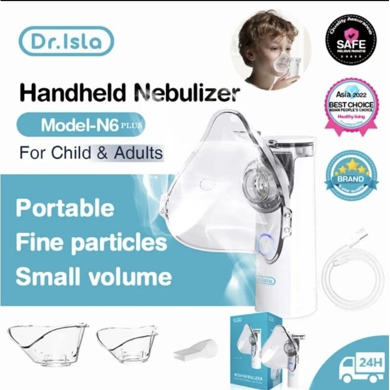 Nebulizador Inalador Ultrassônico Portátil Usb Bivolt Pilha