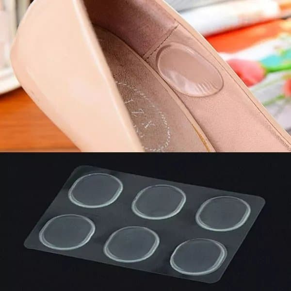 Kit 6 Protetores Silicone Gel Pés Calos Joanetes Conforto Transparente Reutilizável