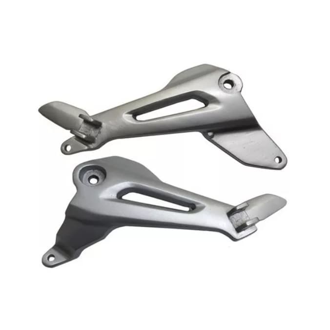 Suporte Pedaleira Bacalhau Titan 150 2004/08 Cinza Par