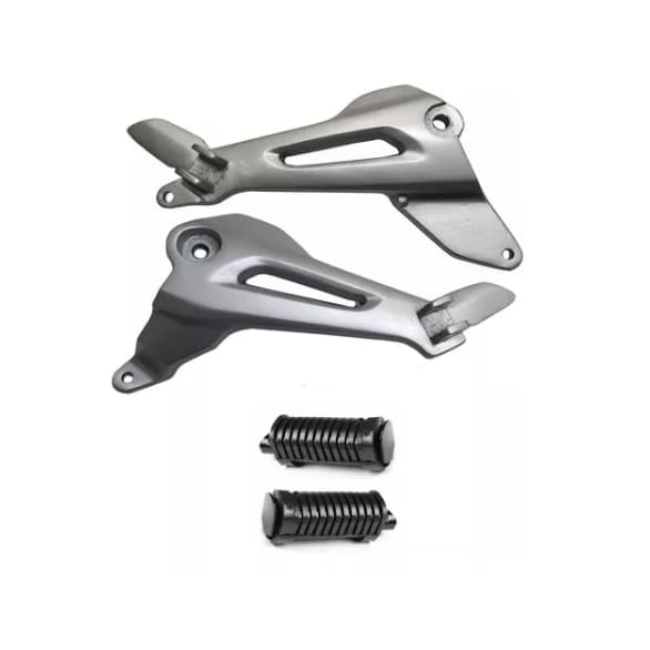 Bacalhau Par + Pedaleiras Titan 150 2004/08 cor cinza