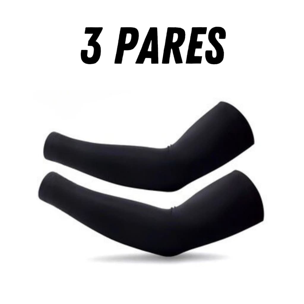 3 Pares de manguitos Unissex Proteção Solar UV50+  para vôlei/ futebol/ uber/basquete Envio imediato