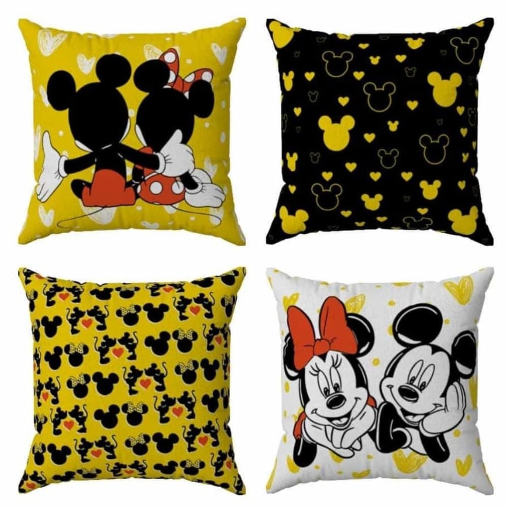 Kit 4 Capas Decorativas Personalizadas Luxo Casa Miney