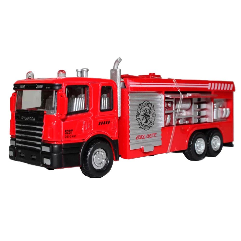 Caminhão Graneleiro Bau Bombeiro Escavad Caçamba Metal 1:48
