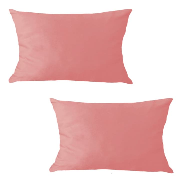 Almofada Para Maca Estética Veludo Rose Gold Macia 02 Unidades