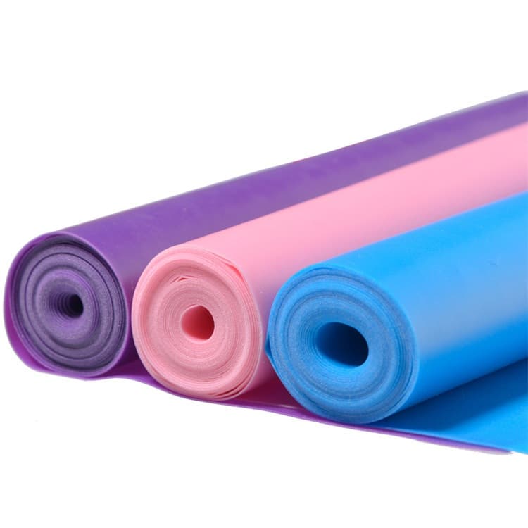 5 Faixa Elástica Fisioterapia Academia Para Exercícios Funcionais 1,5m