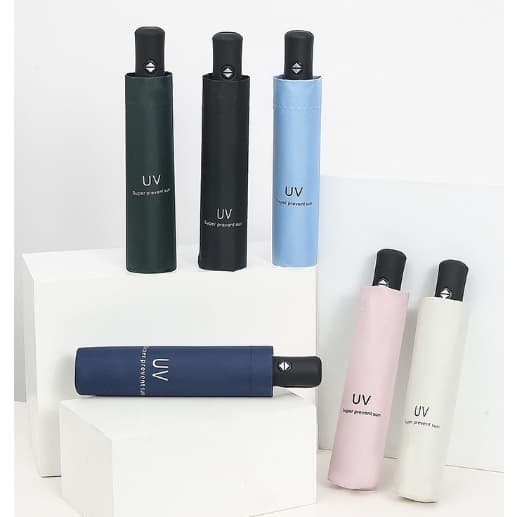 Guarda-Chuva Automático com Proteção UV Lisa para Fácil Abertura e Fechamento