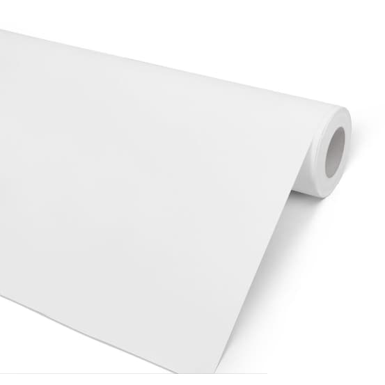 Adesivo Vinil Lavável Branco Fosco Envelopamento Autocolante 1m x 30cm