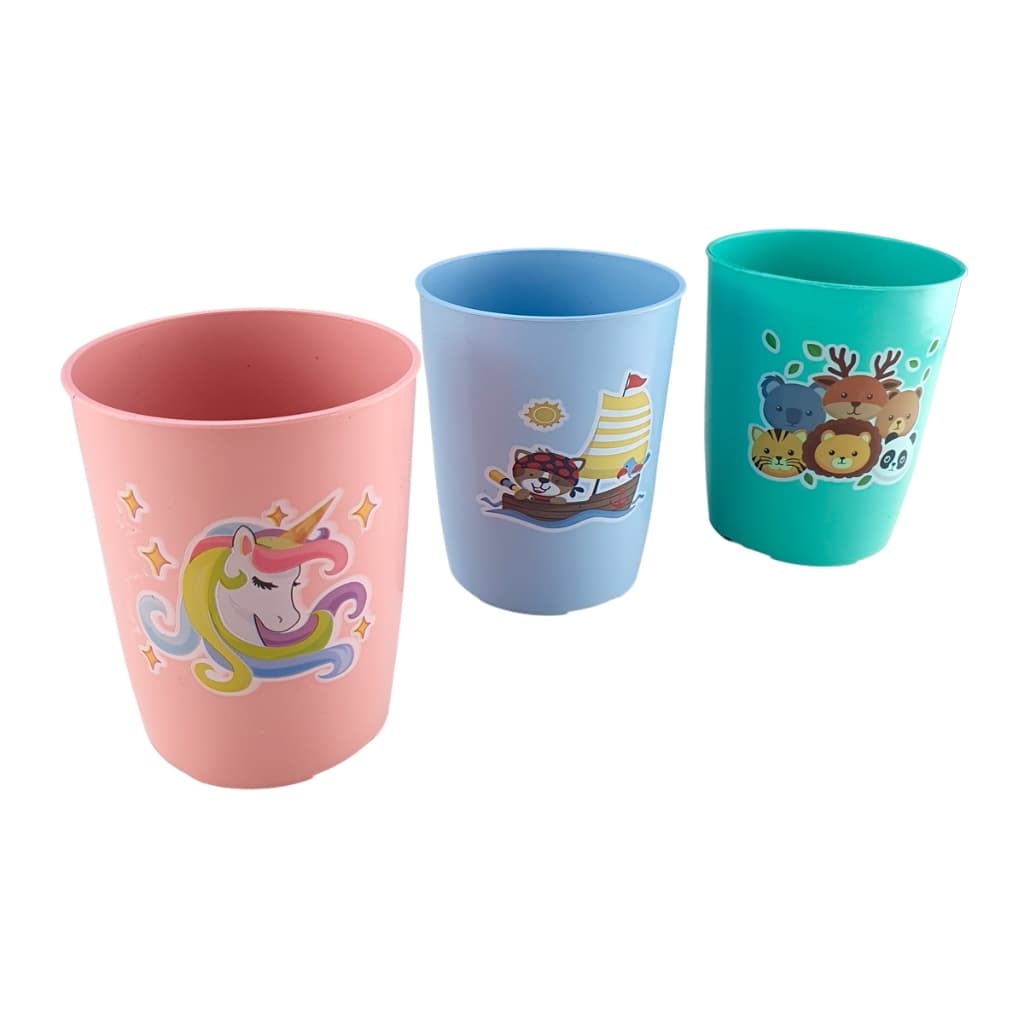Copo Infantil de 250ml Decorado