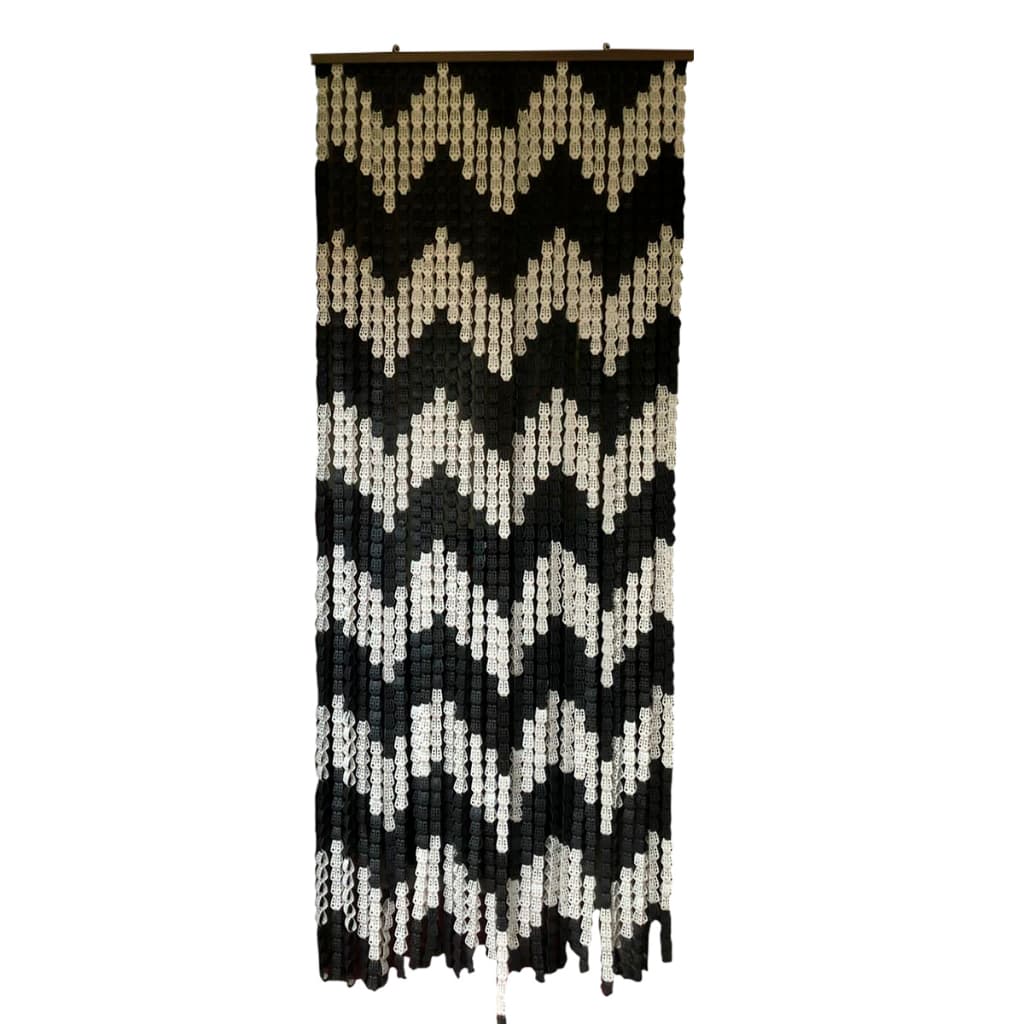 cortina de porta italiana - 2,10x0,80cm - ENVIO IMEDIATO ZIG-ZAG
