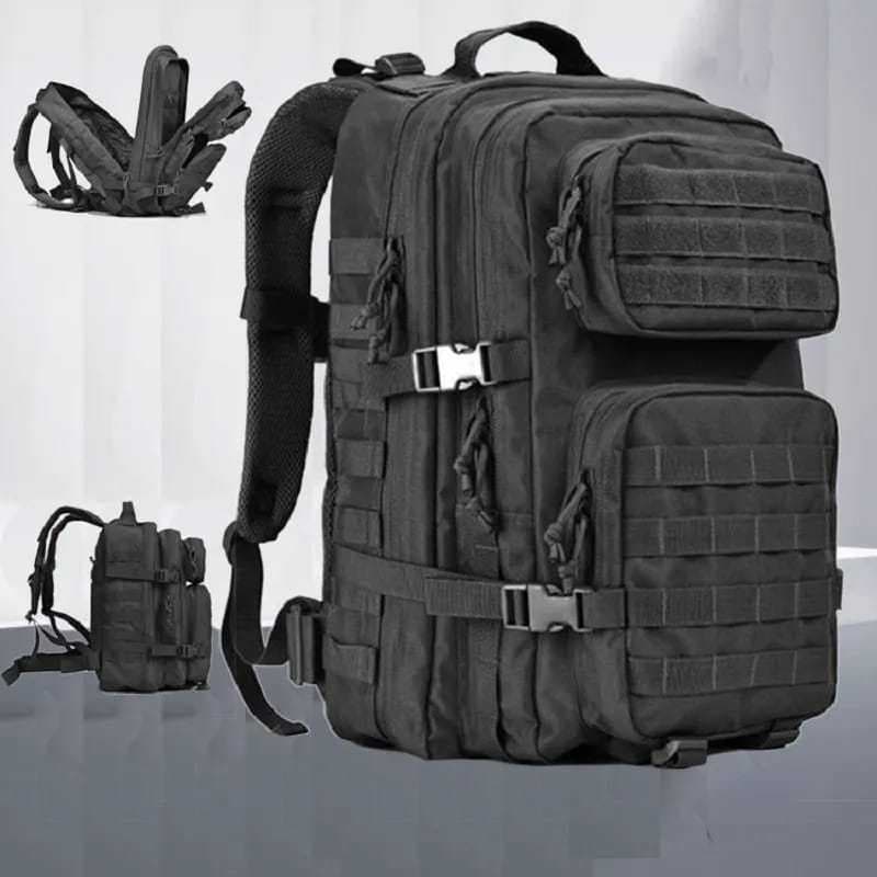 Mochila Masculina tática Militar 40 Litros Camping Trilha reforçada espaçosa impermeavel