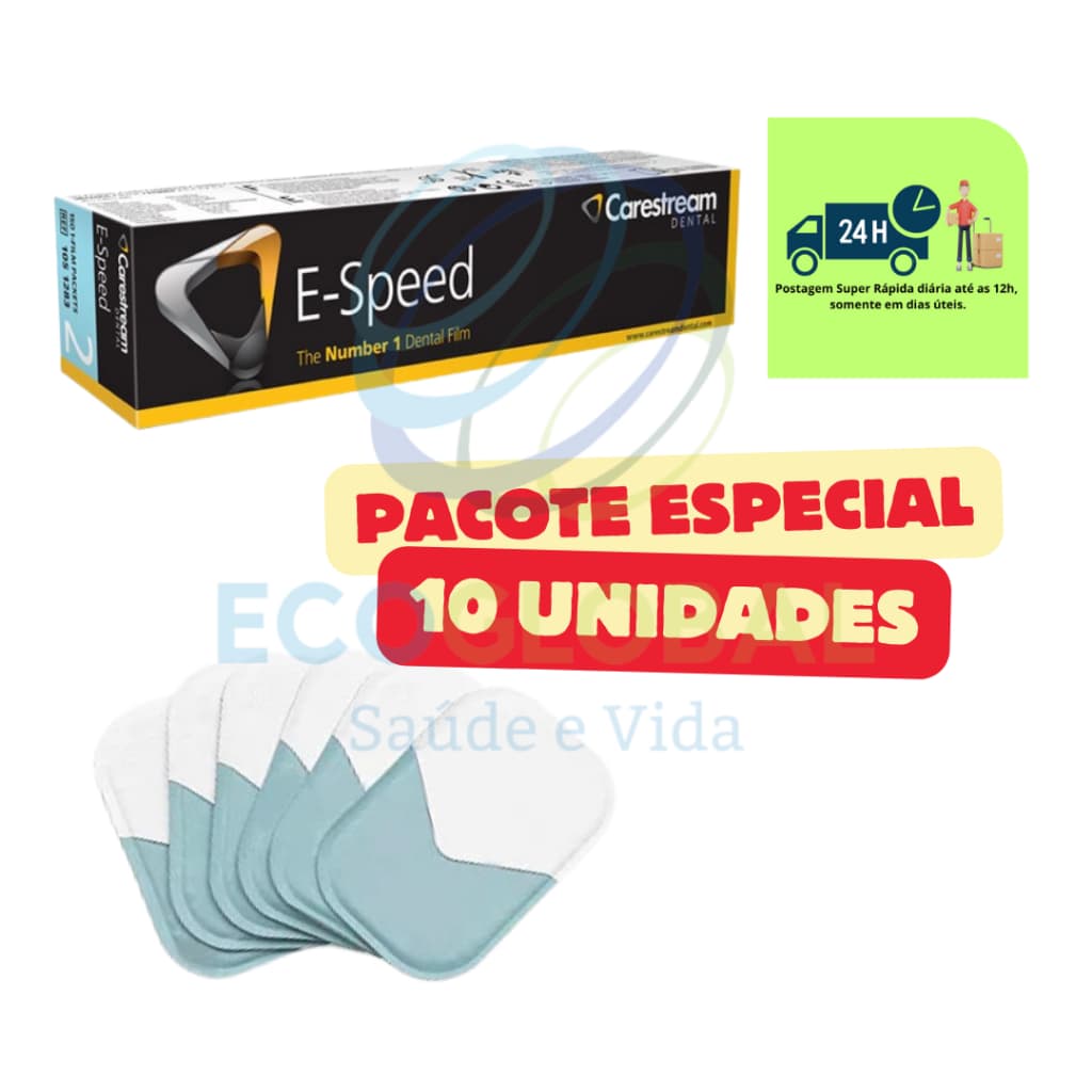 Filme Periapical Adulto E Speed 10un Carestream