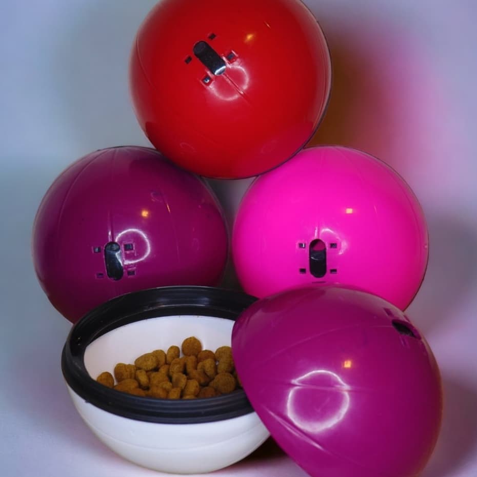 Brinquedo Interativo Bola Para Cachorro PetBall Porta Petisco Comedouro Lento Animal de Estimação