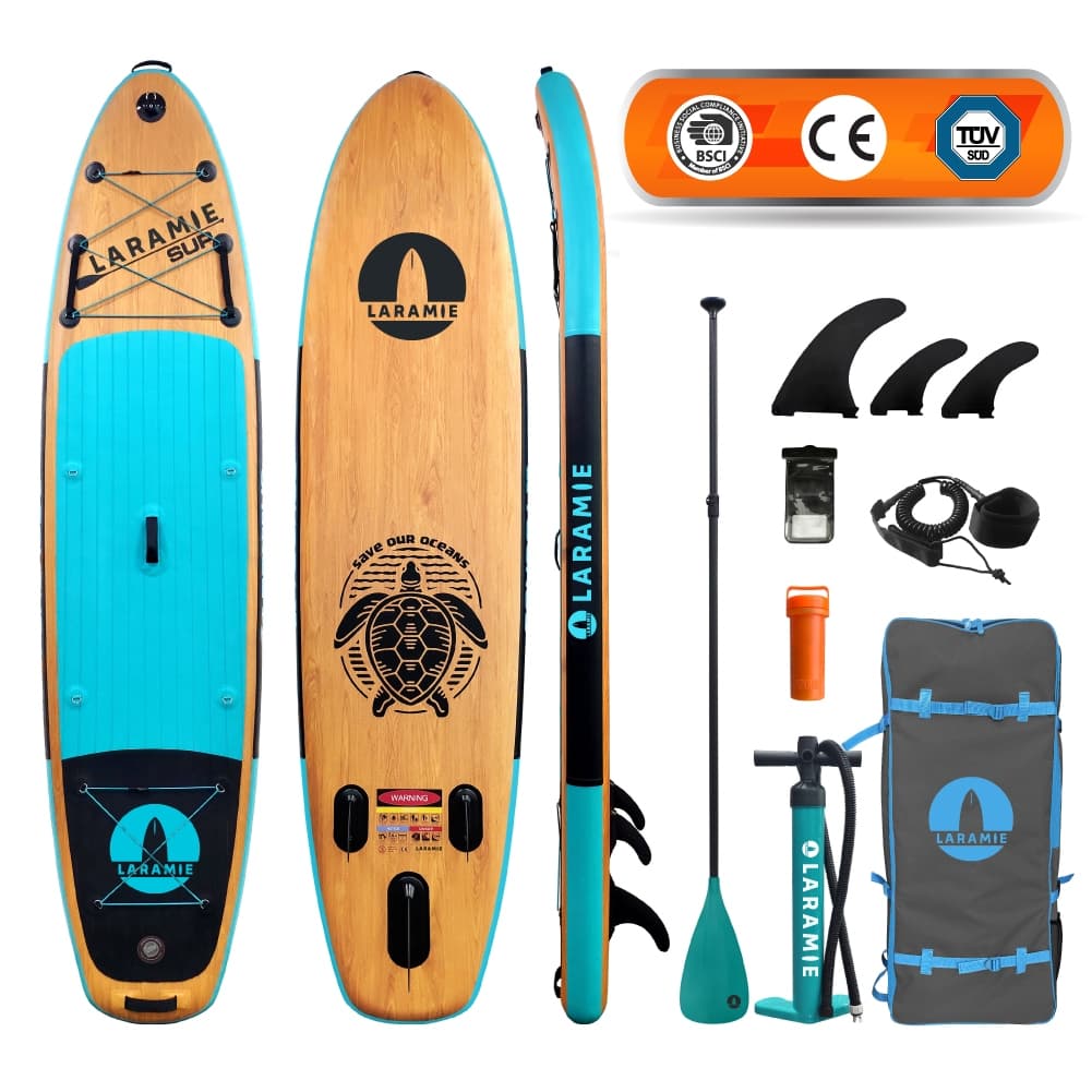 Prancha Stand Up Inflável de Alta Performance + KIT - LARAMIE - KIT-MA