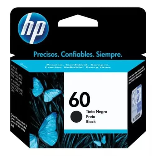 Cartucho 60 Black Original P/ C4680 Envy 120 D1660