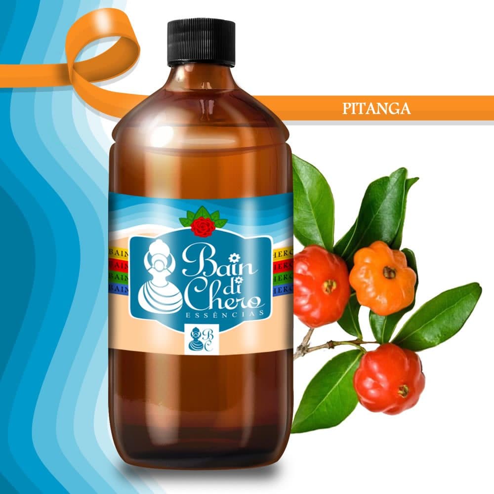 Essência Aromática Concentrada P/ Velas e Cold e Hot Process - Pitanga 500ml/1Litro