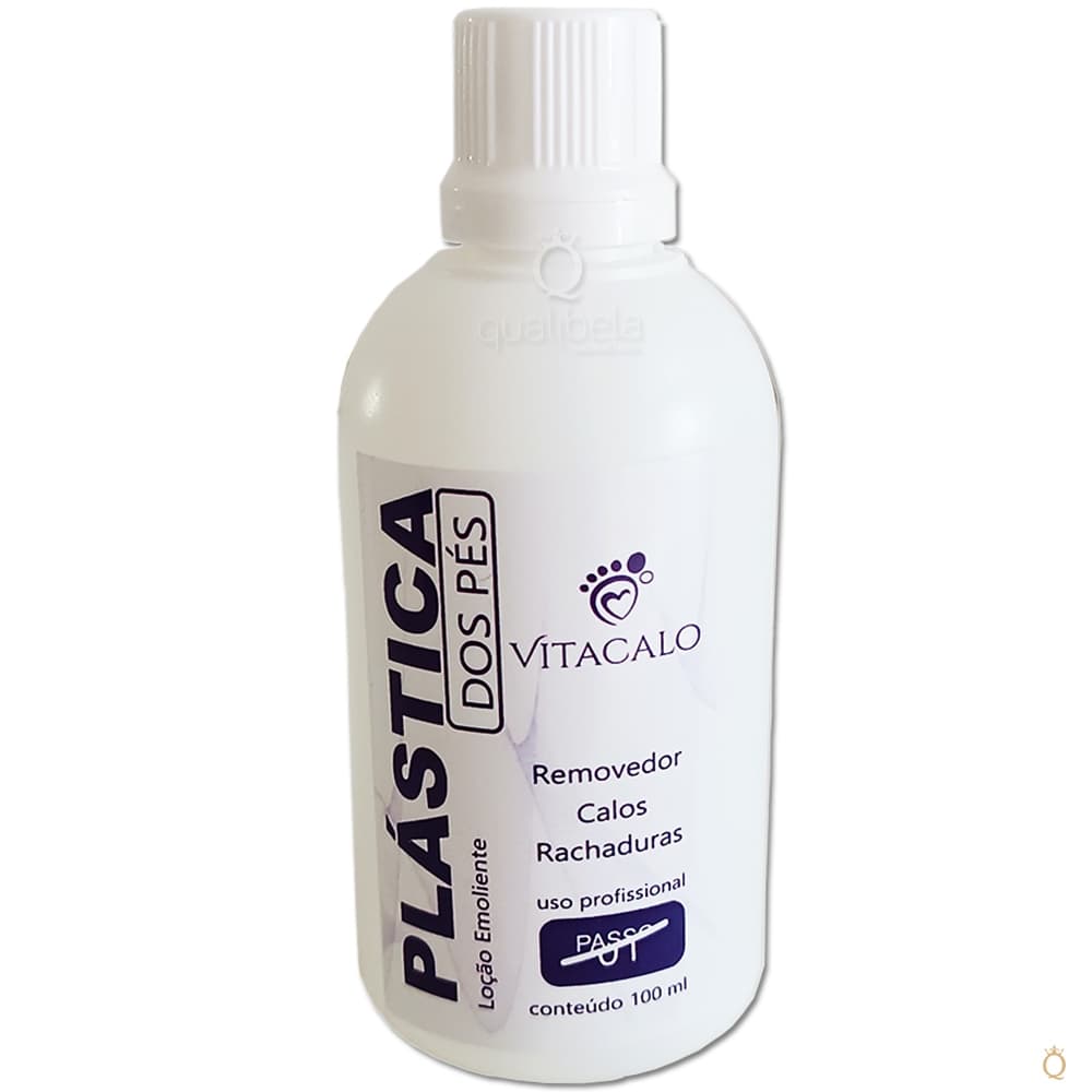 Removedor de Calos e Rachaduras Vitacalo Plástica dos Pés 100ml
