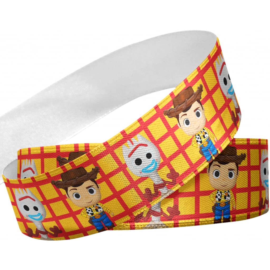 Fita de Gorgurão Toy Story- 1 Peça - PE_349 - 38mm x 10m - Bela Fita - Coleção Disney