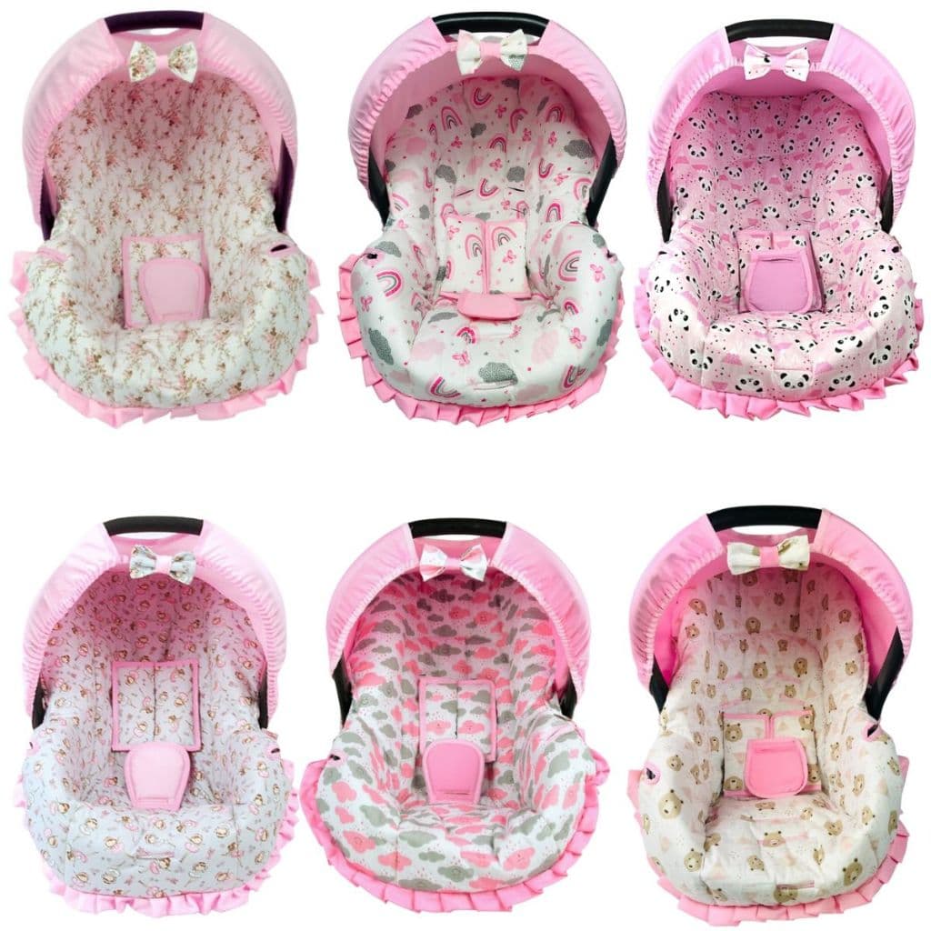 Capa Para Bebe Conforto Diversas Estampas Para Menina A Pronta Entrega