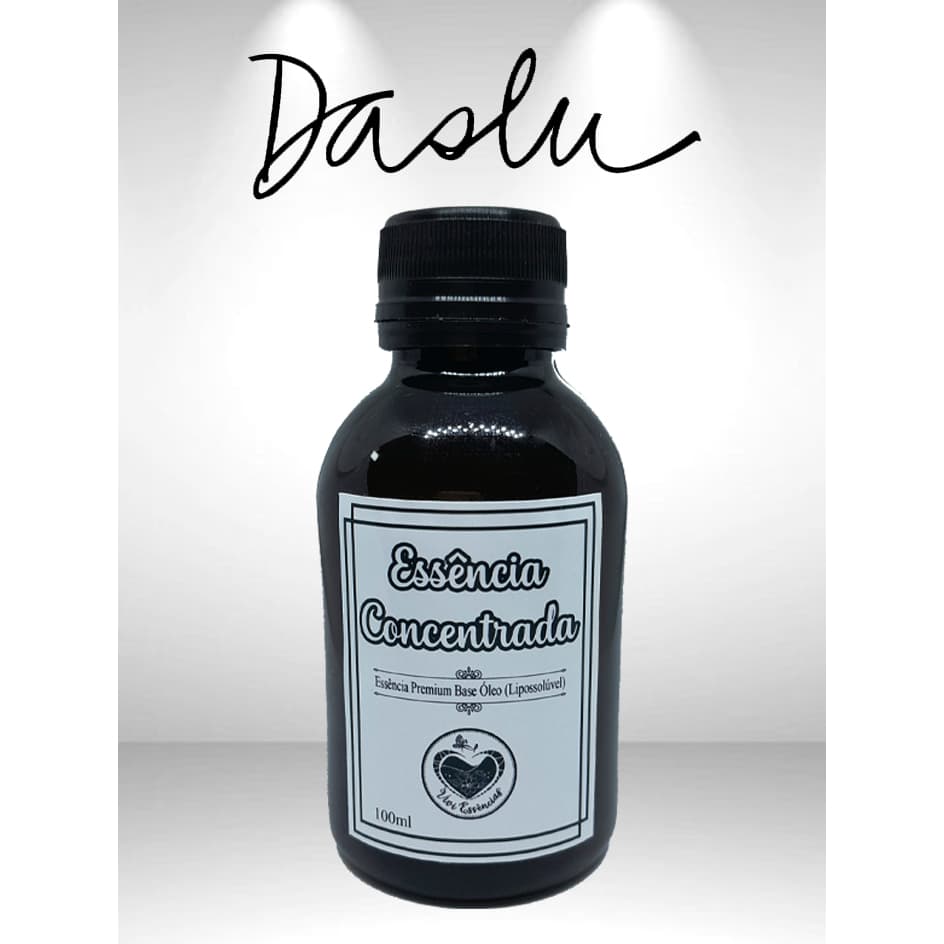 Essência Daslu Base Óleo Perfumaria Aromatizador Home Spray Difusor Saboaria Vela