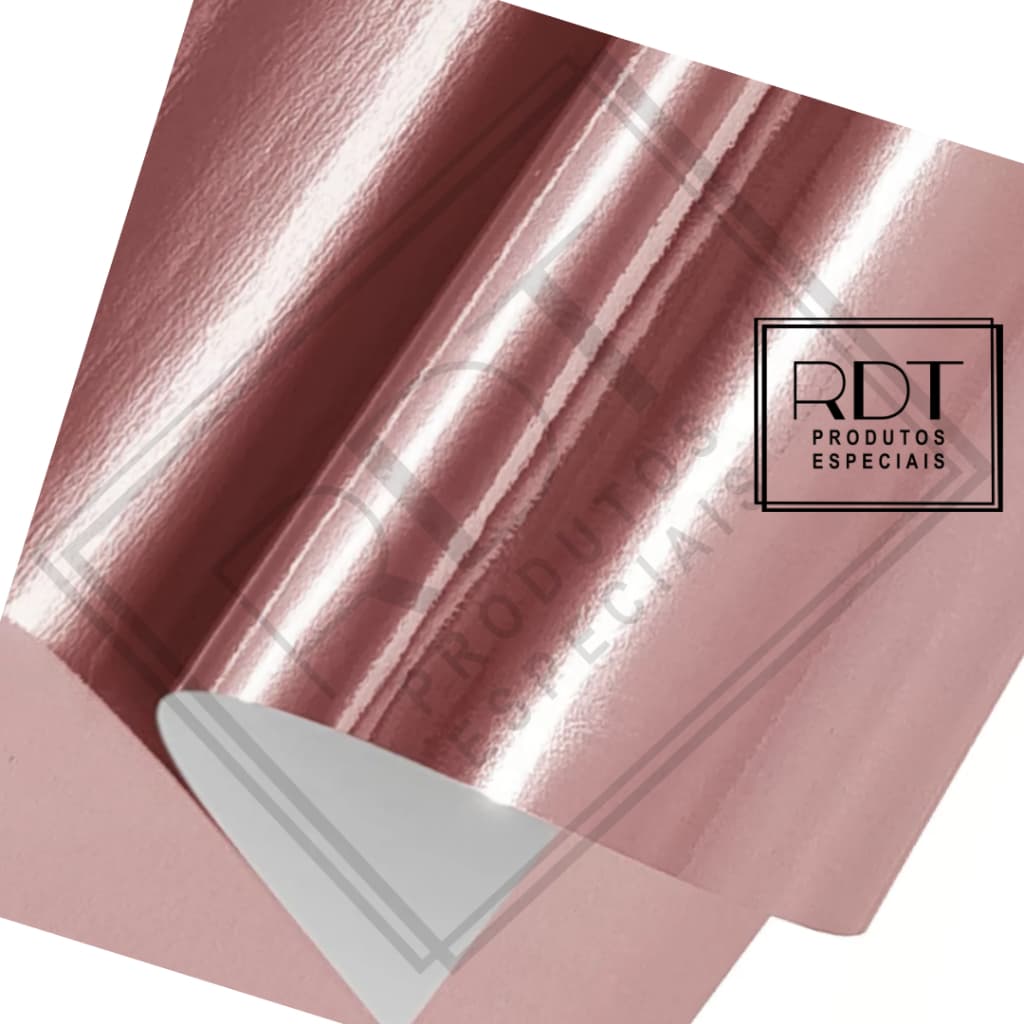 Papel LAMICOTE laminado ROSA 180G - KIT 10 folhas - A4