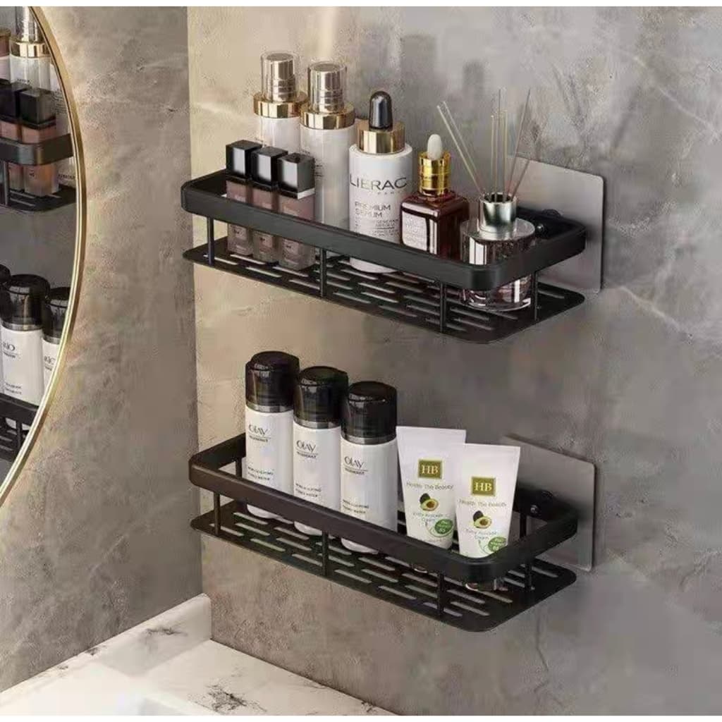 Suporte De Shampoo Prateleiras De Banheiro Sem Furo Premium