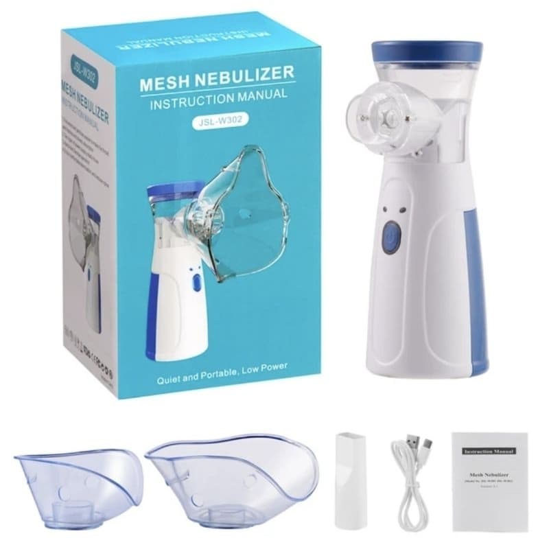 Portátil Mini Nebulizador Médico, Atomizadores Ultrassônicos, Inalador de Asma Mudo, Máquina Portátil, Adultos, Crianças, Saúde
