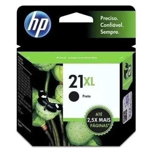 Cartucho Tinta Original  21xl 21 C9351cb J3680 F2224 Preto
