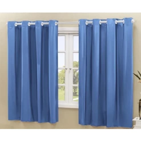 Cortina Blackout Corta 100% a Luz em PVC 2,80m x 1,80m Para Sala Quarto Cozinha