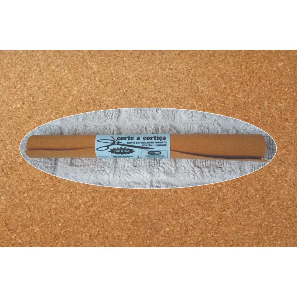 Folha Rolo de Cortiça 90 X 60 CM 3MM de Espessura
