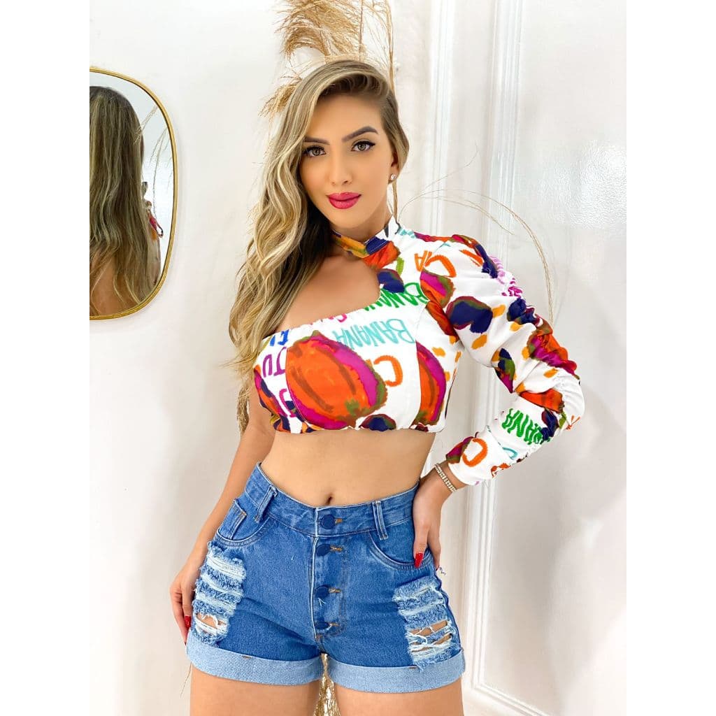 Short Feminino Jeans Short Curto Jeans Rasgado Feminino Premium Short Curto Jeans Short Curto Jeans Rasgado