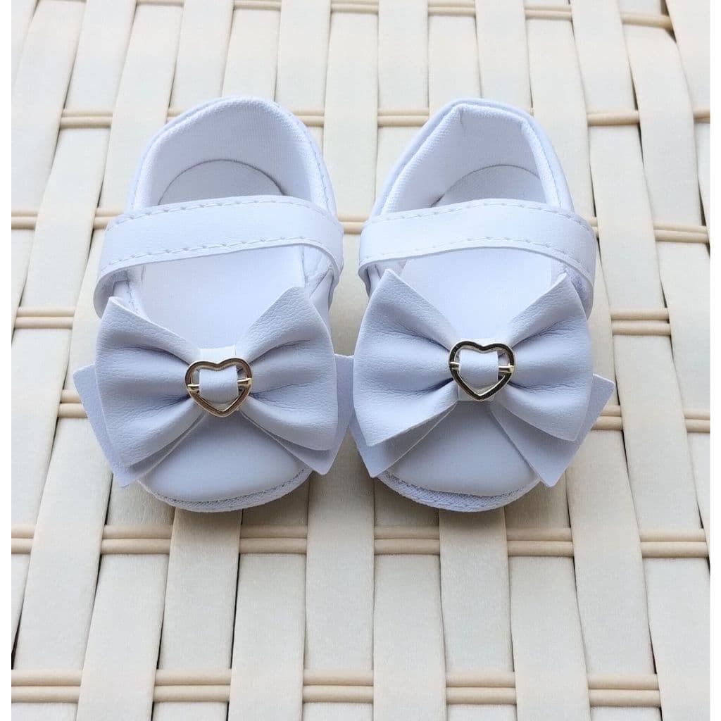 sapatilha bebê menina sapatinho luxo batizado lindo