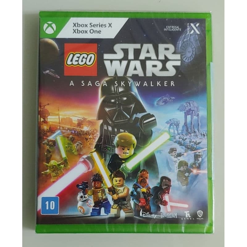 LEGO STAR WARS A SAGA SKYWALKER XBOX ONE LACRADO N O V O