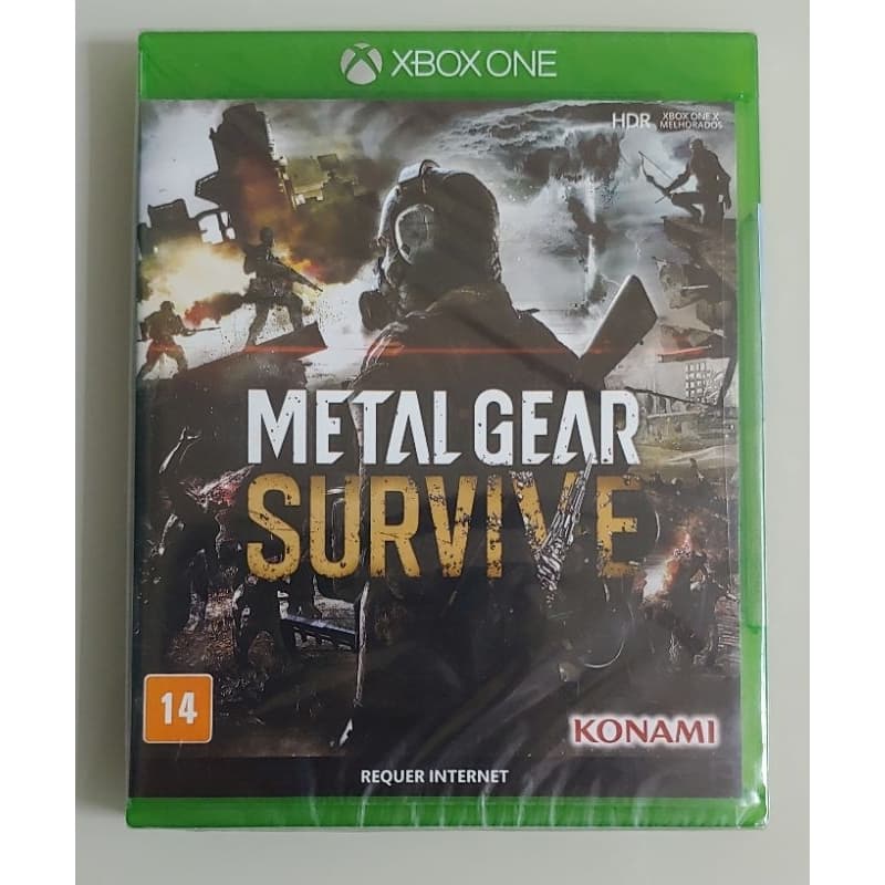 METAL GEAR SURVIVE XBOX ONE LACRADO N O V O